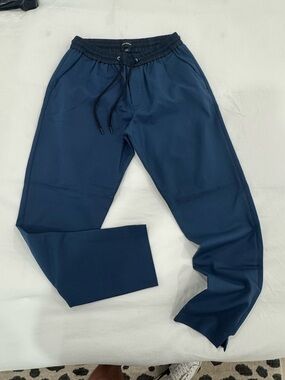 Club Monaco Men's Navy Elastic Waist Joggers